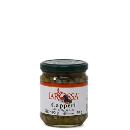Capperi in Aceto di Vino 190gr / Kappertjes in Wijn Azijn