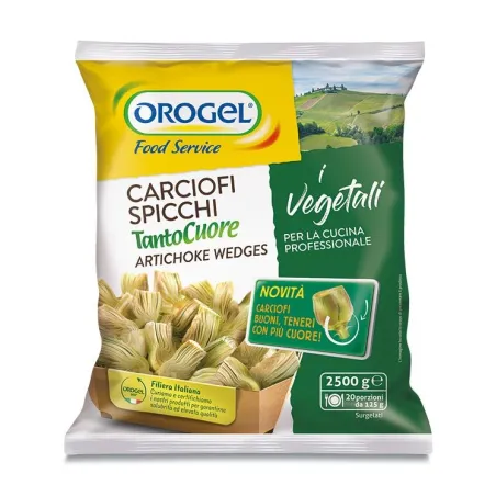 Carciofi Spicchi Orogel 2,5 kg