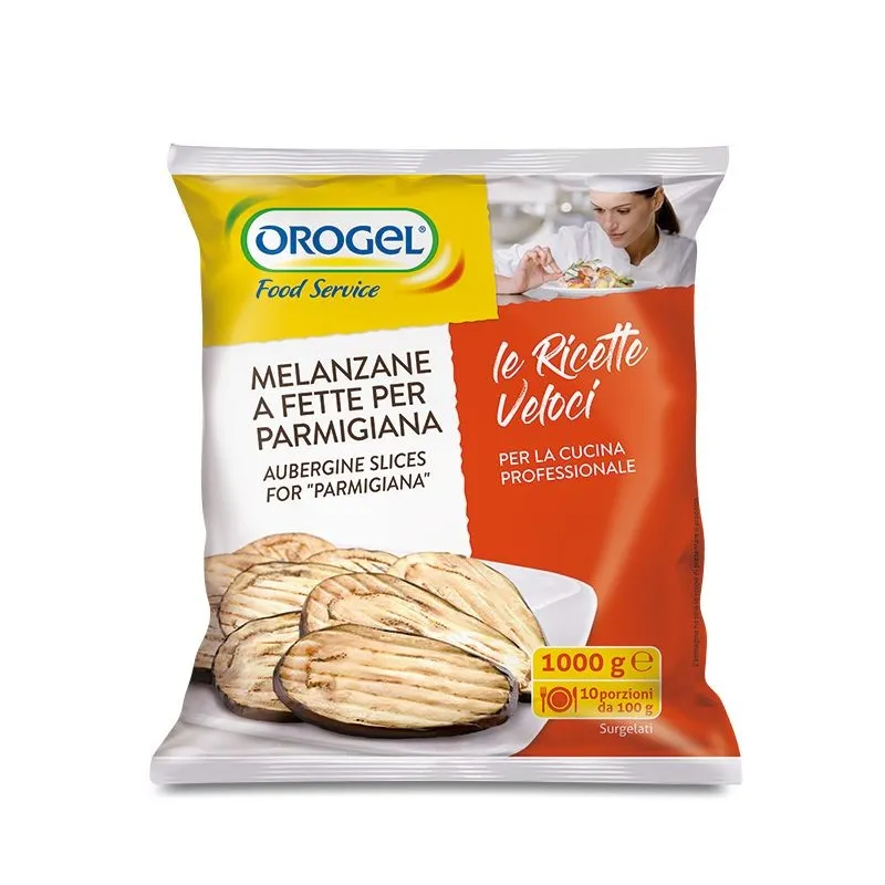 Melanzane fette Parmigiana Orogel 1kg