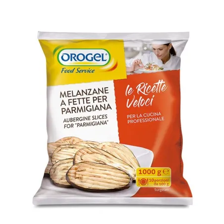 Melanzane fette Parmigiana Orogel 1kg