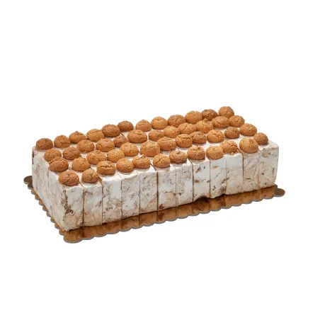 Torrone tenero Amaretto 2,2kg / Zachte Nogataart