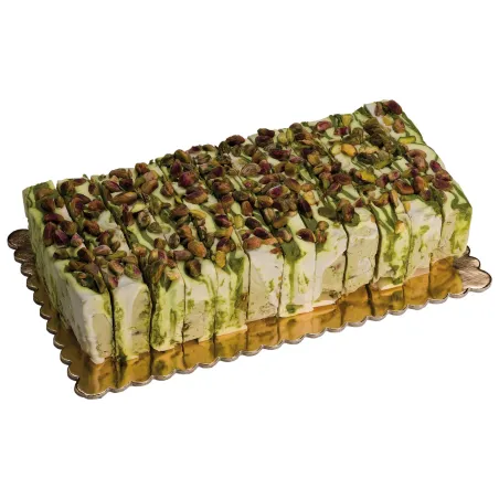 Torrone tenero Pistacchio 2,2kg / Zachte Nogataart Pistache