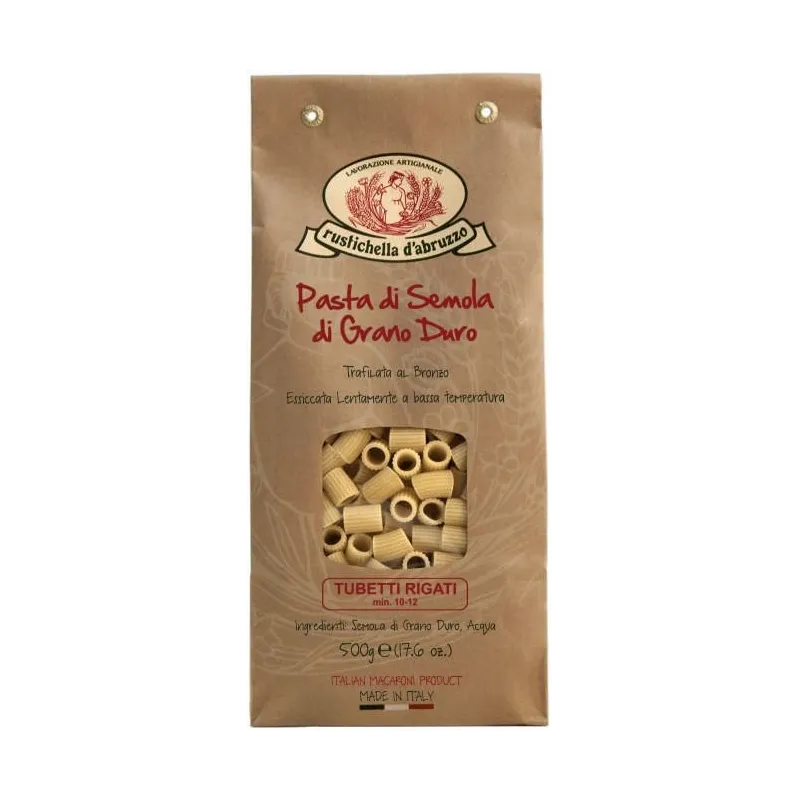 Tubetti rigati 500gr 'Rustichella d'' Abruzzo'
