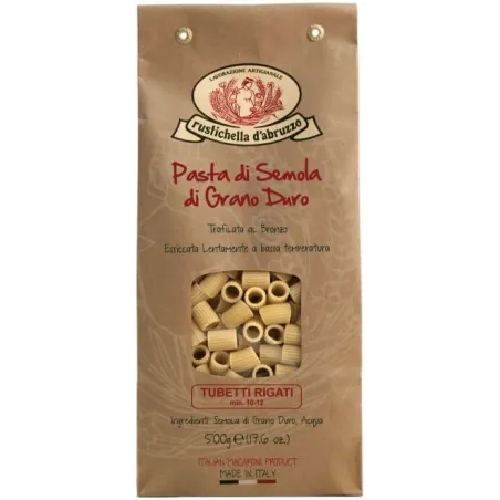 Tubetti rigati 500gr 'Rustichella d'' Abruzzo'