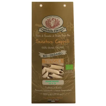 Penne rigate Bio Senatore Cappell 500gr 'Rustichella d'Abbruzzo'