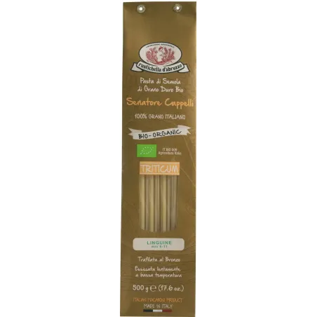 Linguine Bio Senatore Cappelli 500 gr 'Rustichella d'Abruzzo'