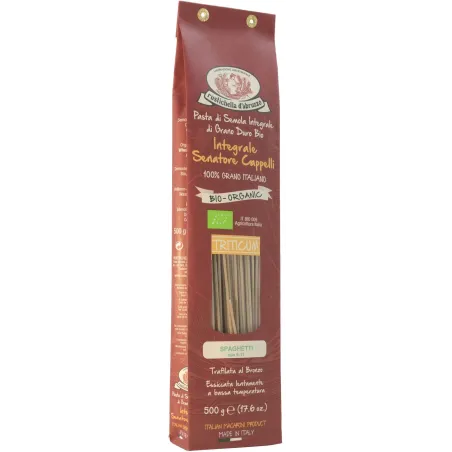 Spaghetti integrali Bio busta 500gr 'Rustichella d'Abruzzo' / Volkoren