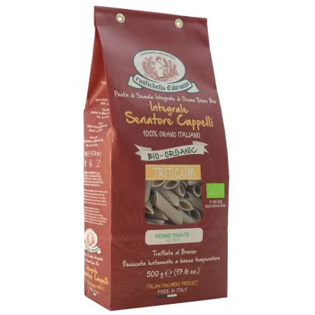 Penne Rigate Integrali Busta Bio 500 gr / Volkoren