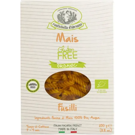 Fusillotti Mais Bio Box 250 gr 'Rustichella d' Abruzzo'