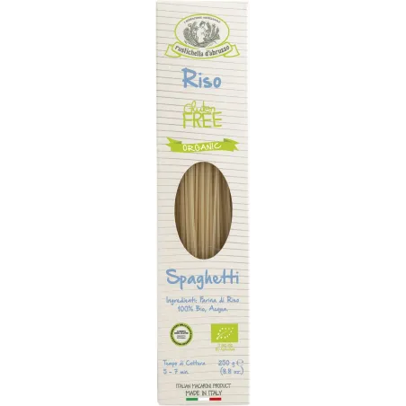 Spaghetti Riso Integrale Bio 250 gr 'Rustichella d' Abruzzo'