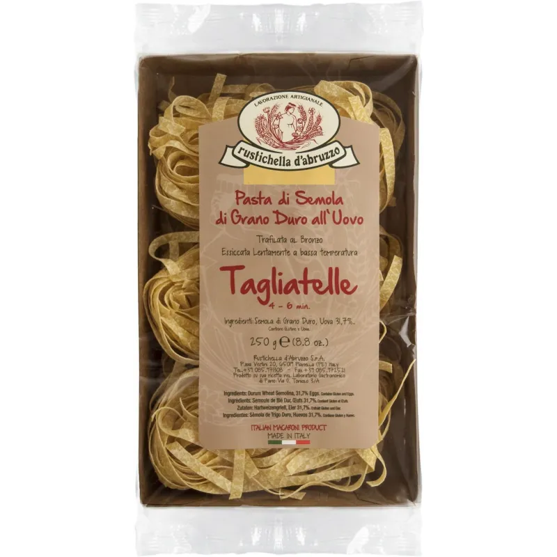 Tagliatelle all'uovo 250gr 'Rustichella d' Abruzzo'