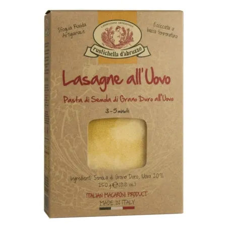 Lasagne all' uovo 250gr box 'Rustichella d' Abruzzo'